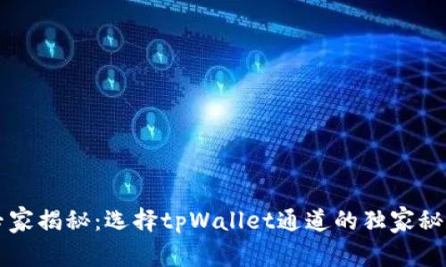 专家揭秘：选择tpWallet通道的独家秘诀