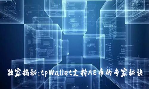 独家揭秘：tpWallet支持AE币的专家秘诀