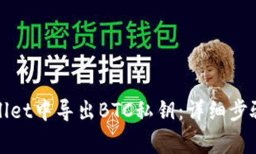 如何在tpWallet中导出BTC私钥：详细步骤与注意事项